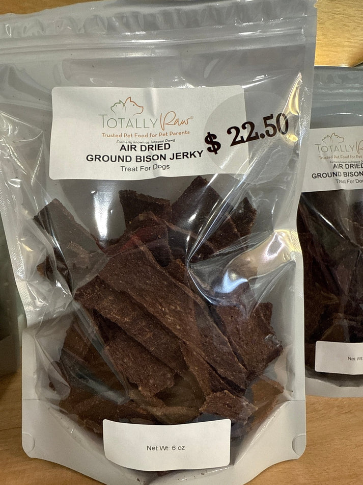 Air Dried Bison Jerky - Totally Raw