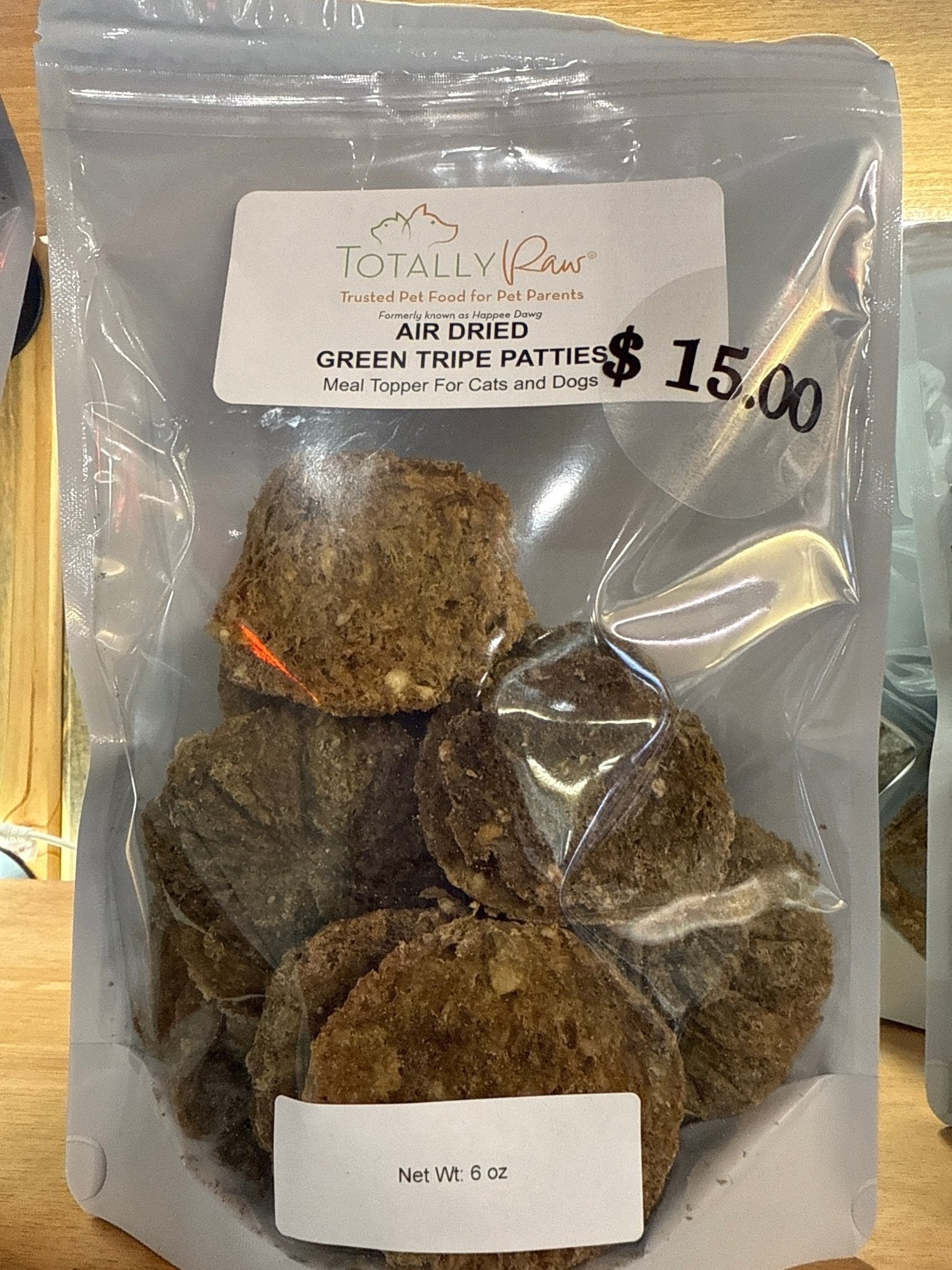 Air Dried Grass Fed Beef Green Tripe - Totally Raw