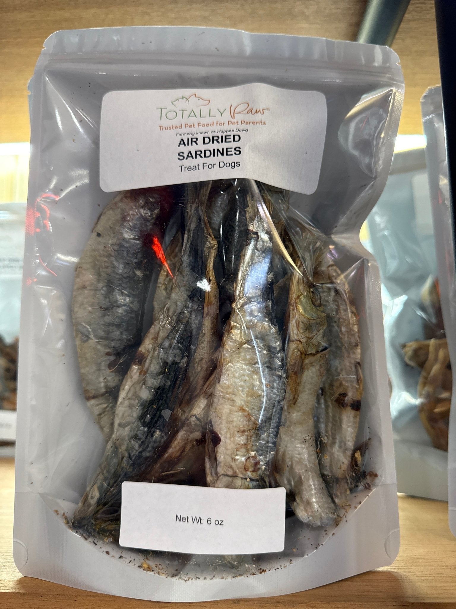Air - Dried Sardines - Totally Raw
