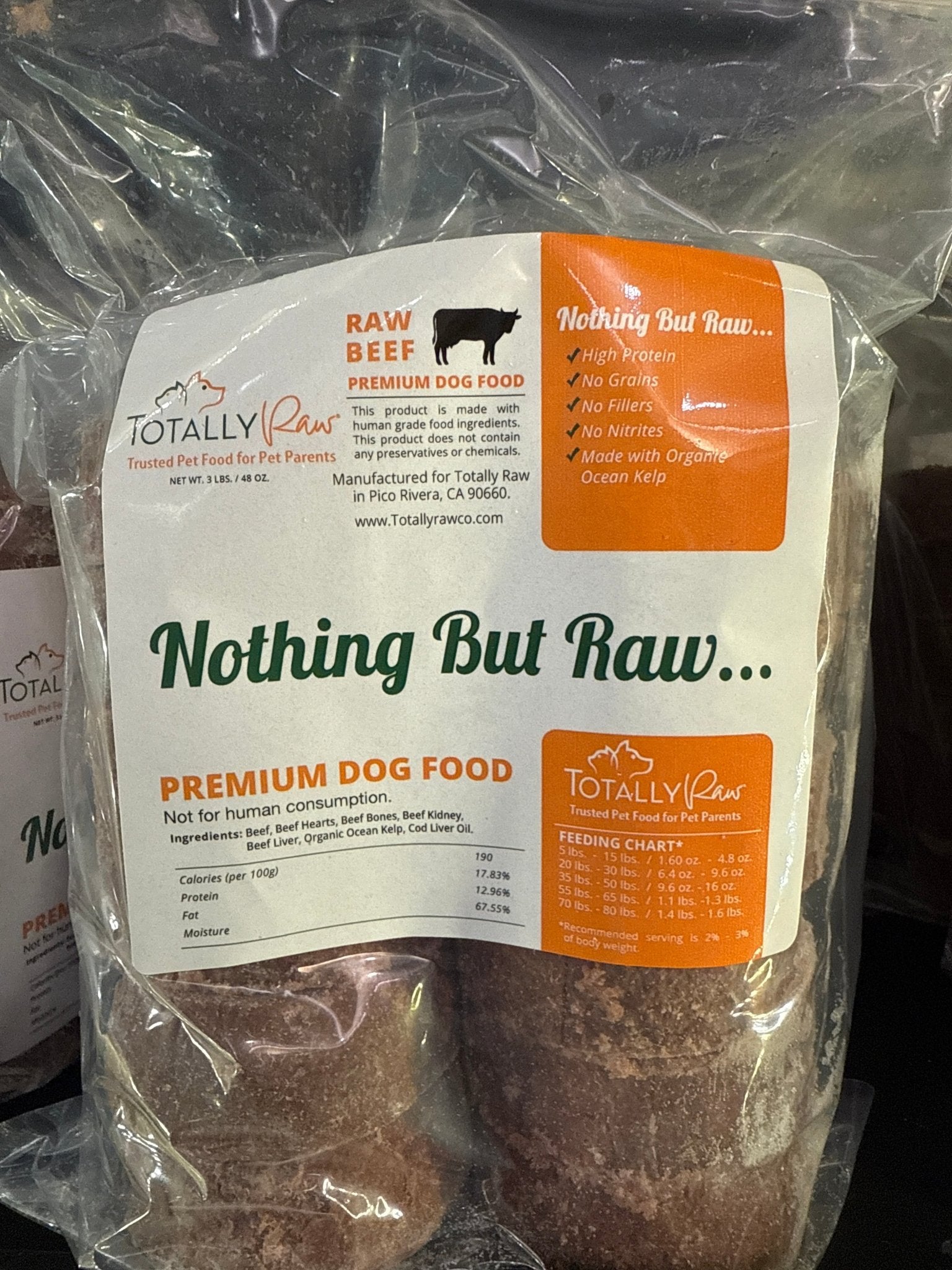 Beef Patties 3 lbs - Totally Raw