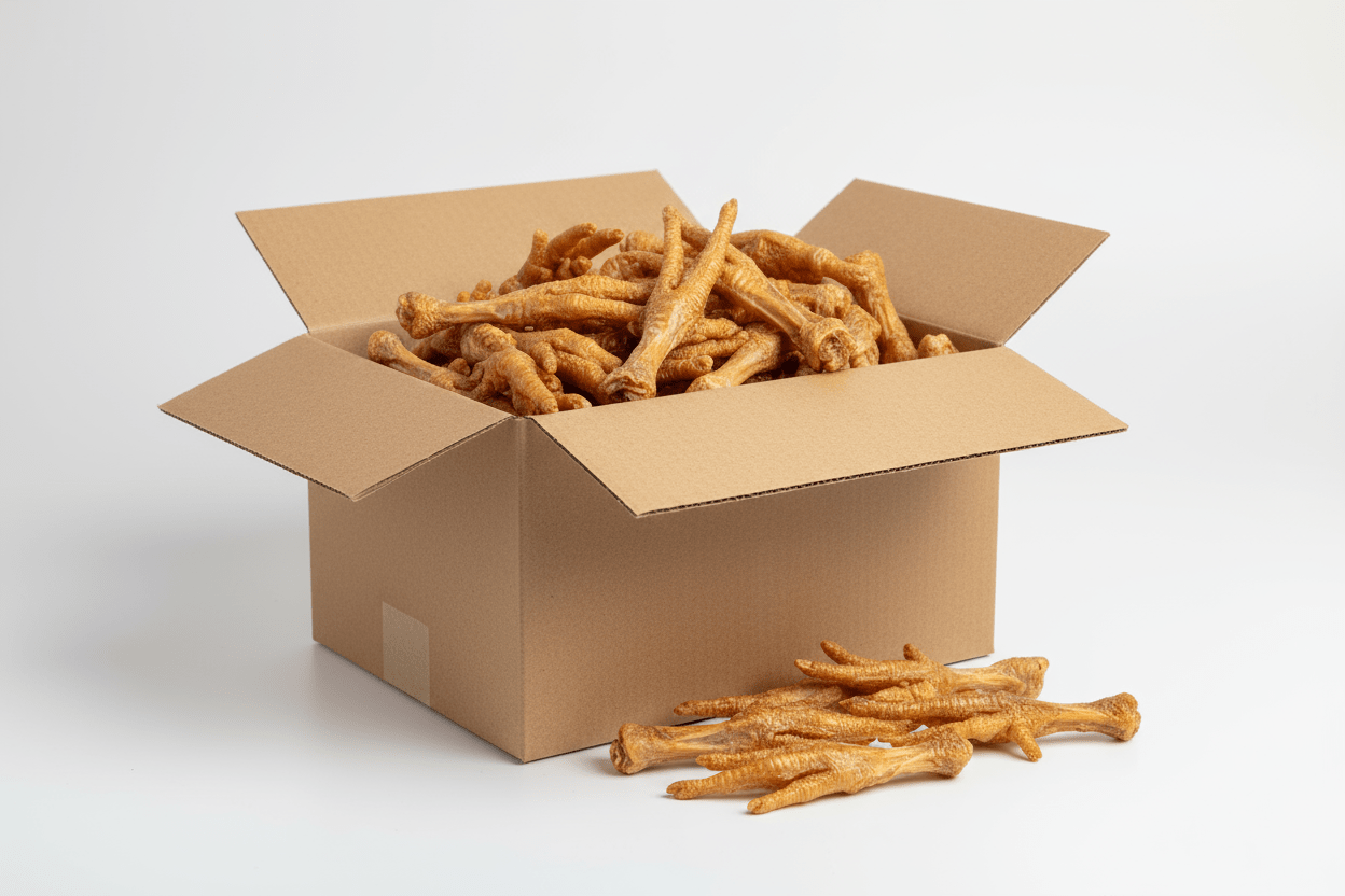 Dehydrated Chicken Feet - Totally Raw