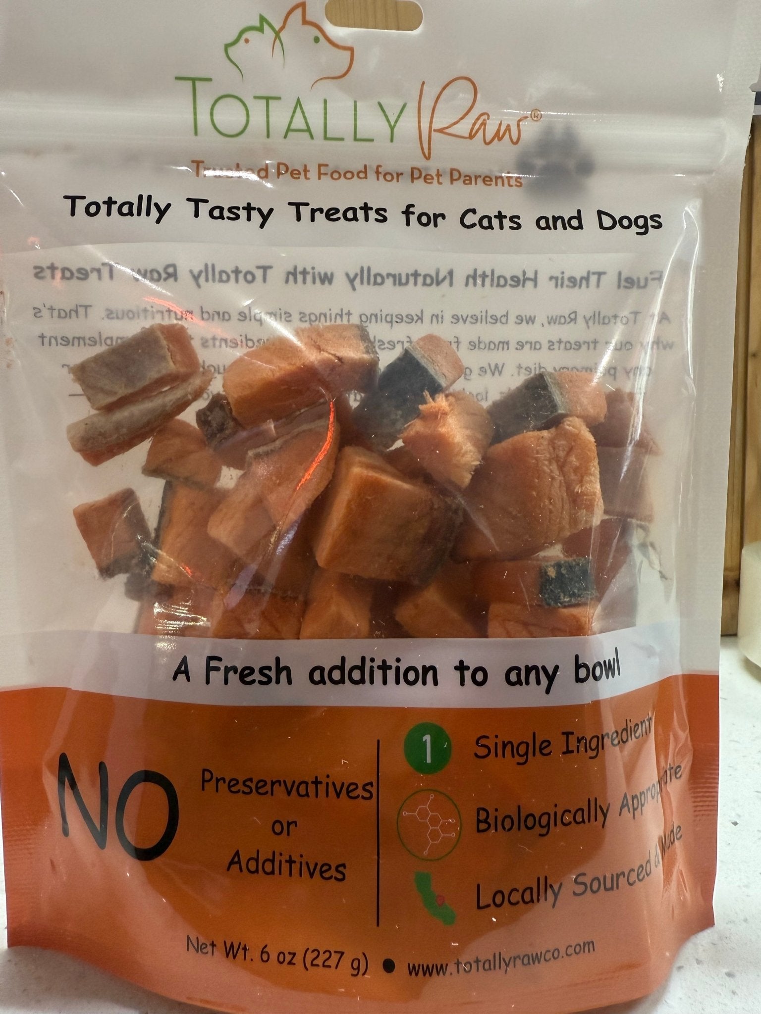 Freeze Dried Salmon Bites - Wild Caught - Totally Raw