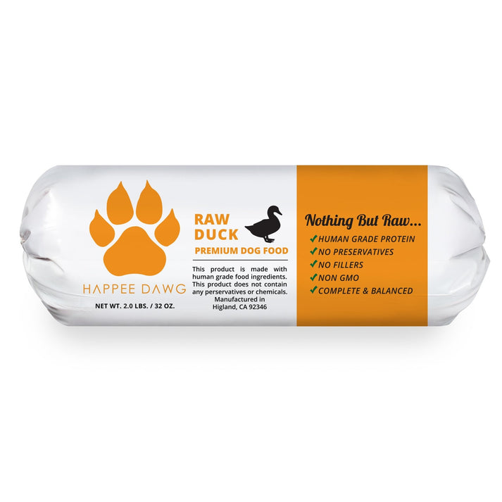 Antibiotic & Hormone Free Duck Blend 2lbs. Colton Pickup Only - Happee Dawg